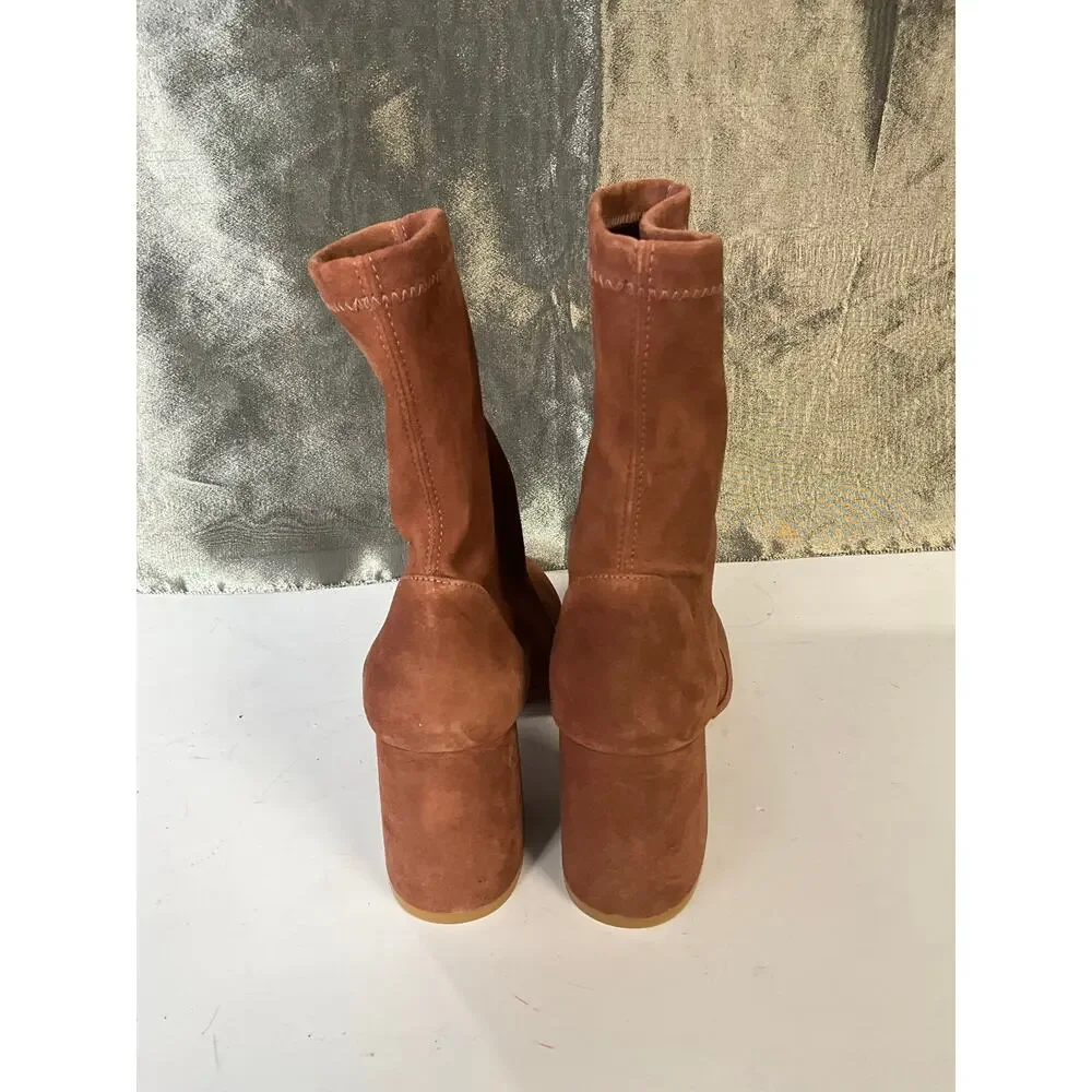 Stuart Weitzman 85mm Essentialist Stretch suede boots